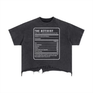 The Activist Facts Vintage Wash Tee