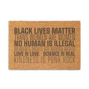 We Hold These Truths Coir Doormat