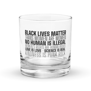 We Hold These Truths Rocks Glass